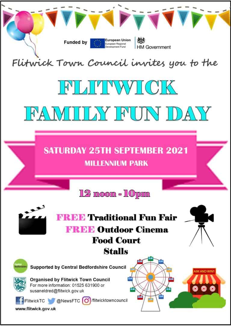 Free stalls for Flitwick businesses at Family Fun Day - Flitwick Town ...