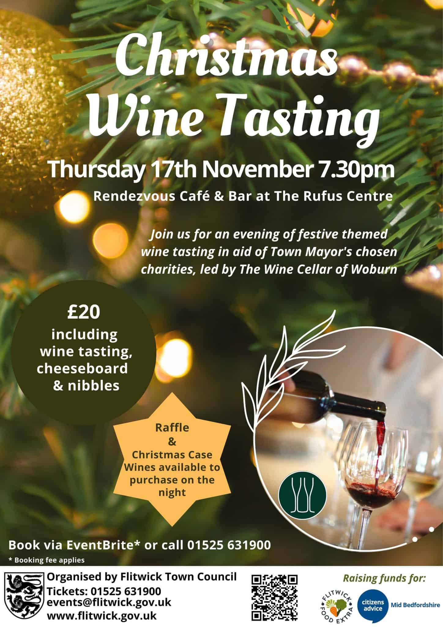 Christmas Wine Tasting Flitwick Town Council