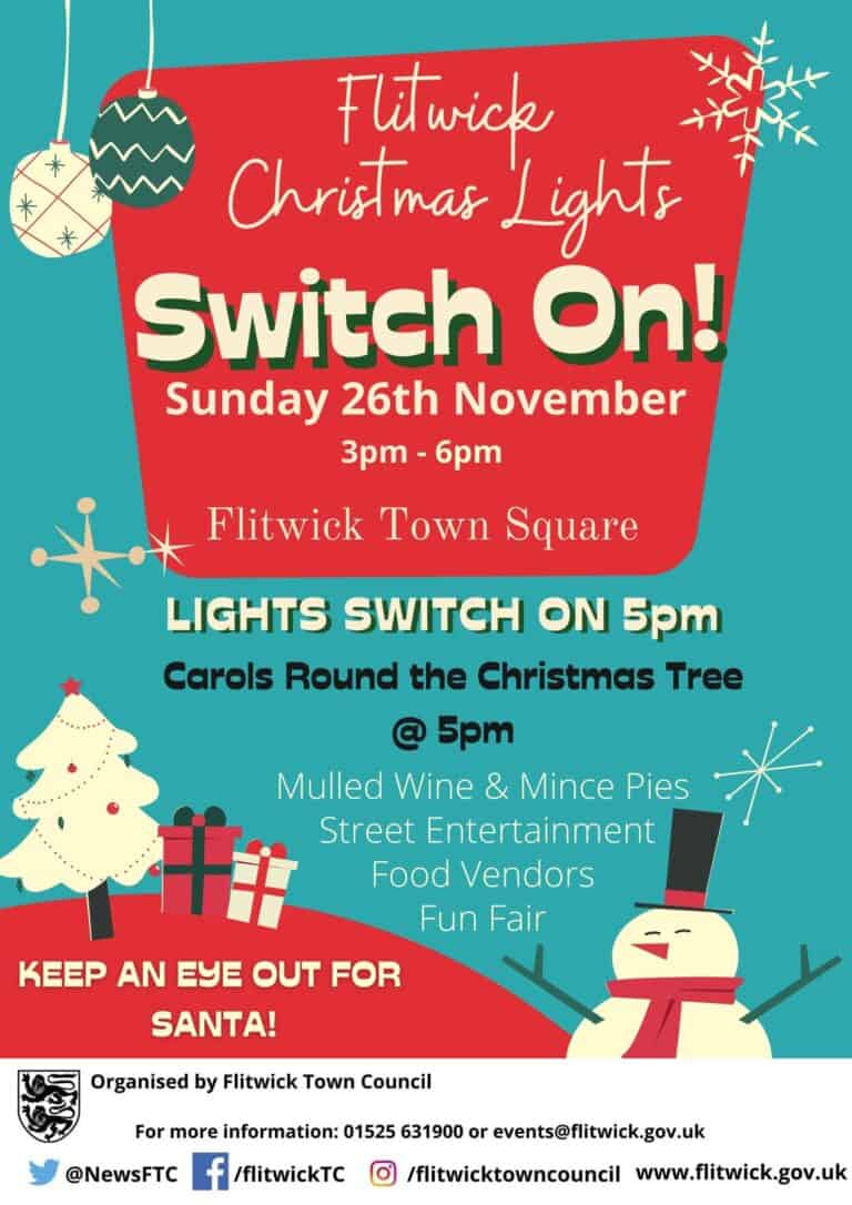 Flitwick Christmas Lights Switch On Flitwick Town Council