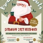 Poster breakfast with Santa 21st December