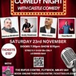 Comedy Night 23rd November poster